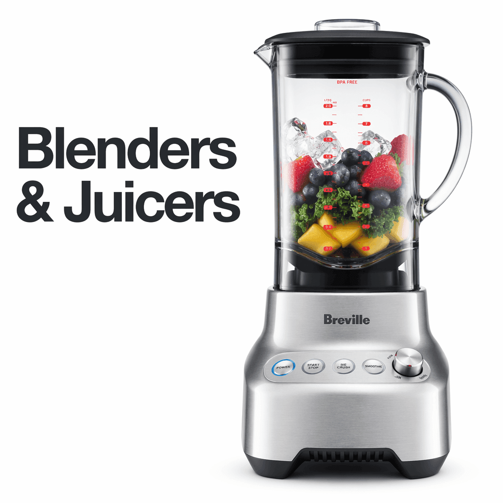 Breville blenders and juicers