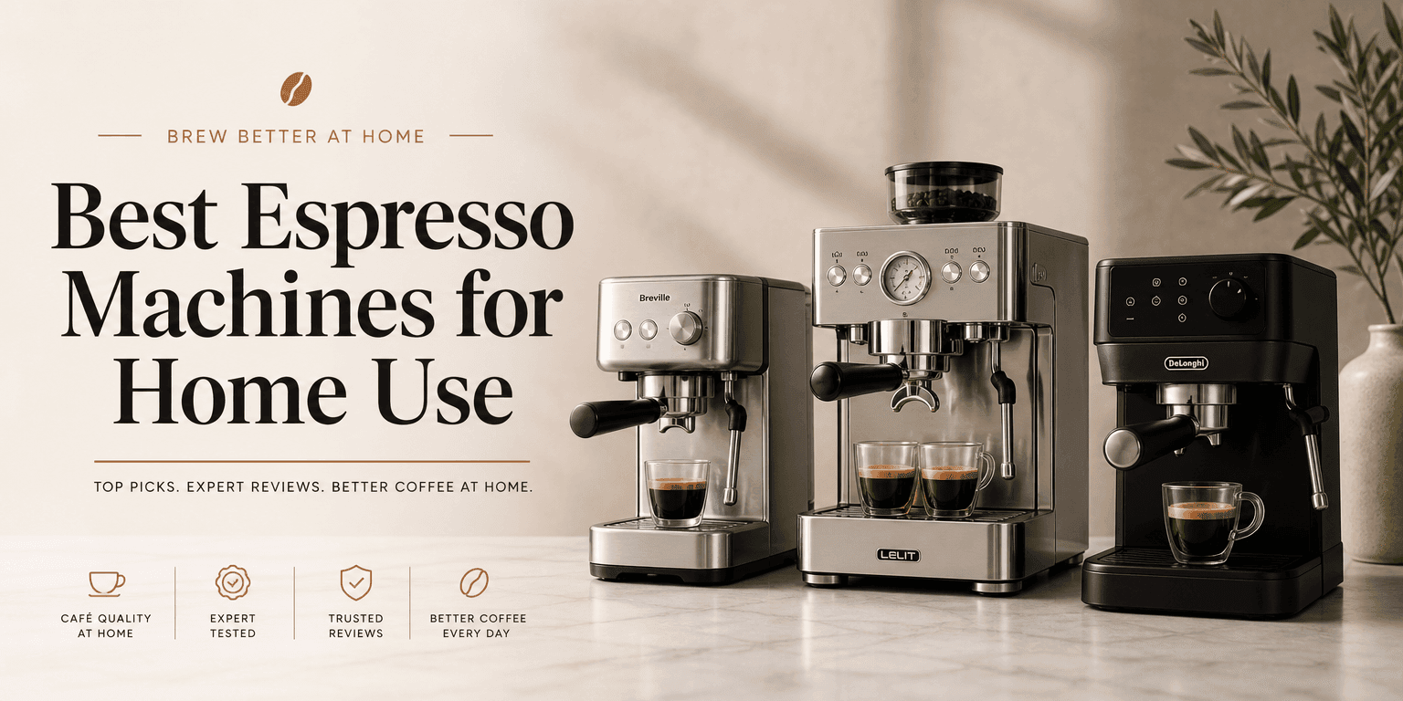 Best Espresso Machines for Home Use