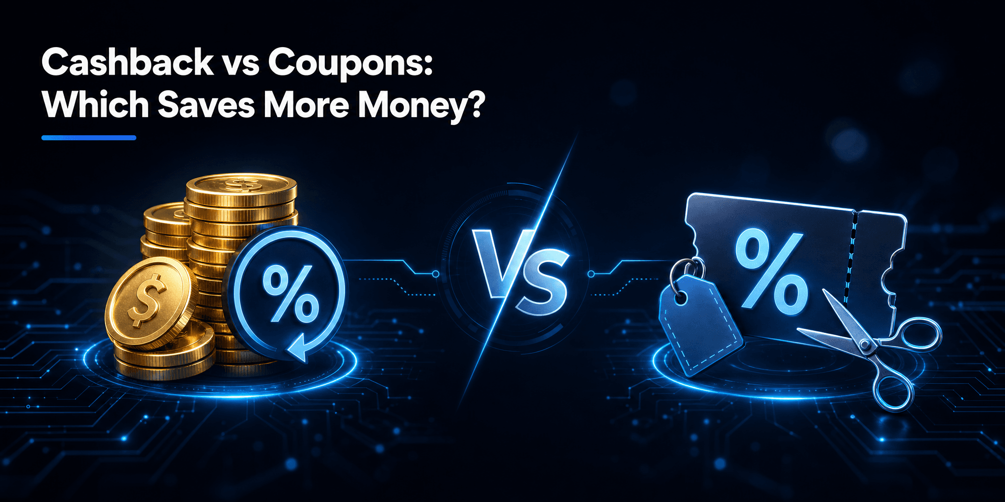 Cashback vs Coupons: Which Saves More Money?